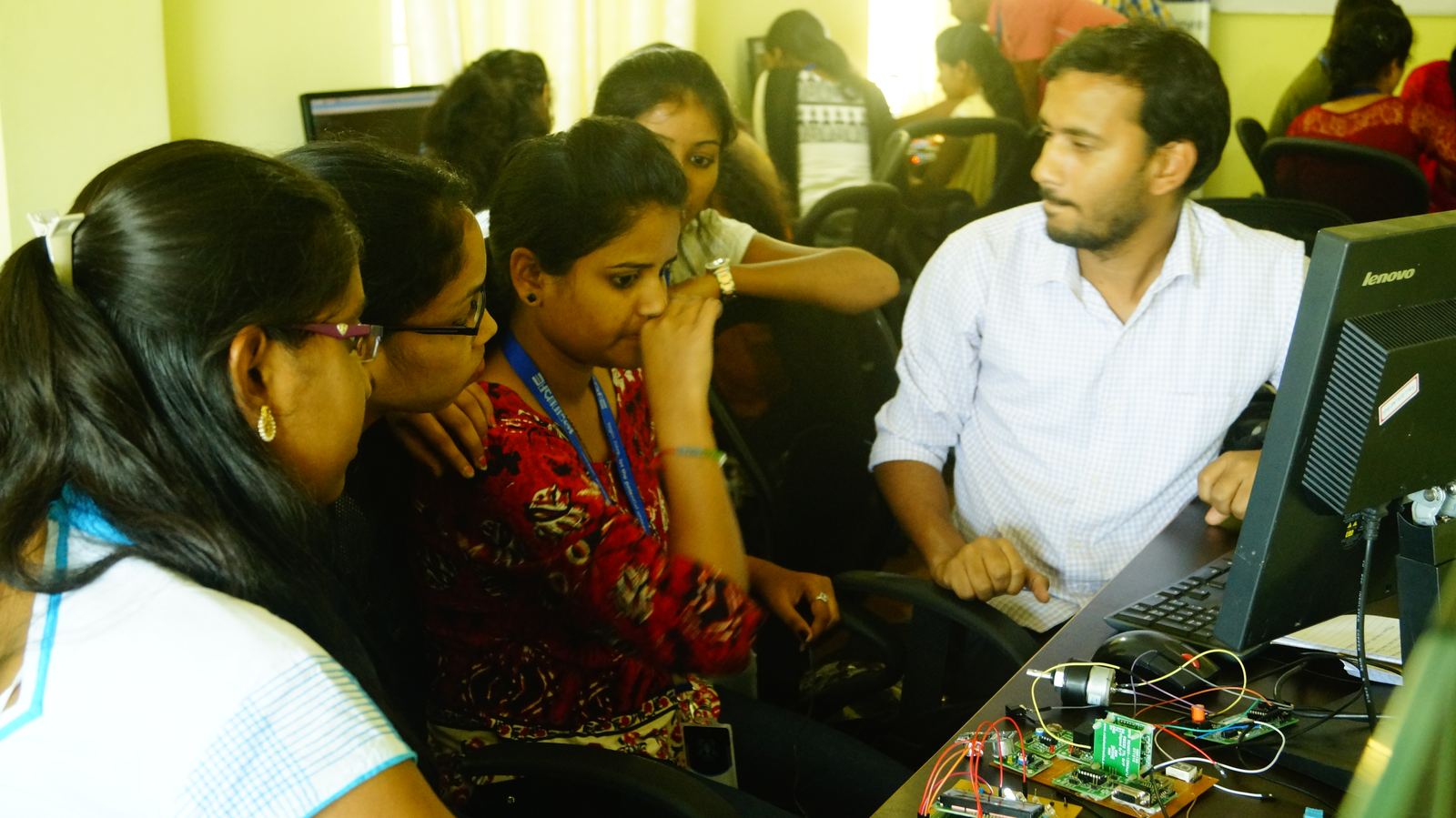 Embedded lab at Loginware, Hassan